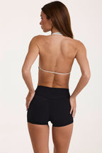Chic Soft Active Sports Bra in Black