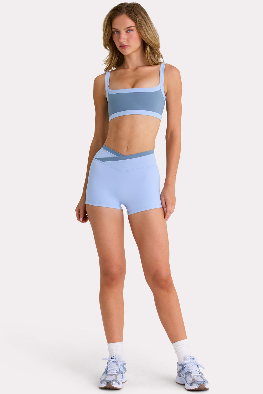 Chic Soft Active Sports Bra in Marine
