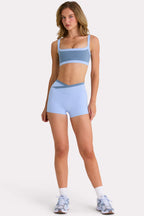 Chic Soft Active Sports Bra in Marine