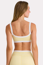 Chic Soft Active Sports Bra in Lemon