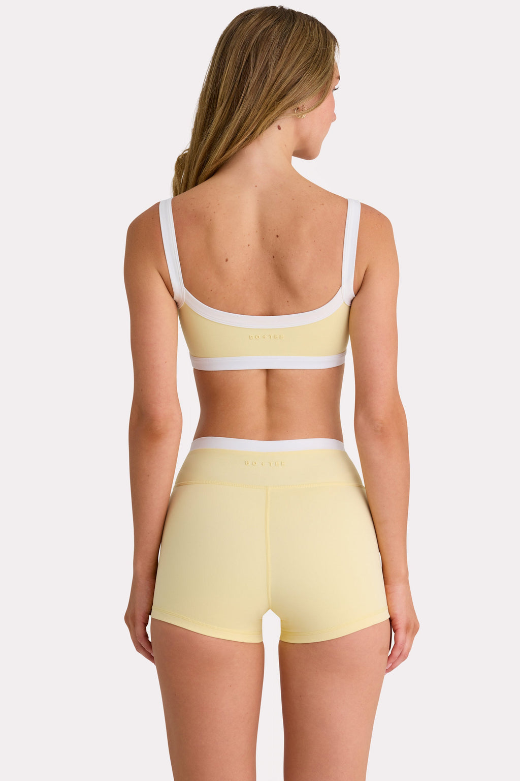 Chic Soft Active Shorts in Lemon