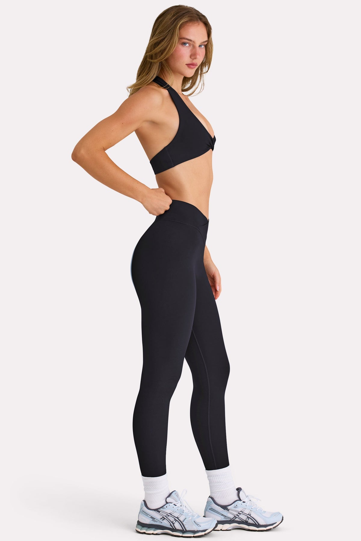 Chic Soft Active Full-Length Leggings in Black