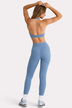 Chic Soft Active Leggings in Marine