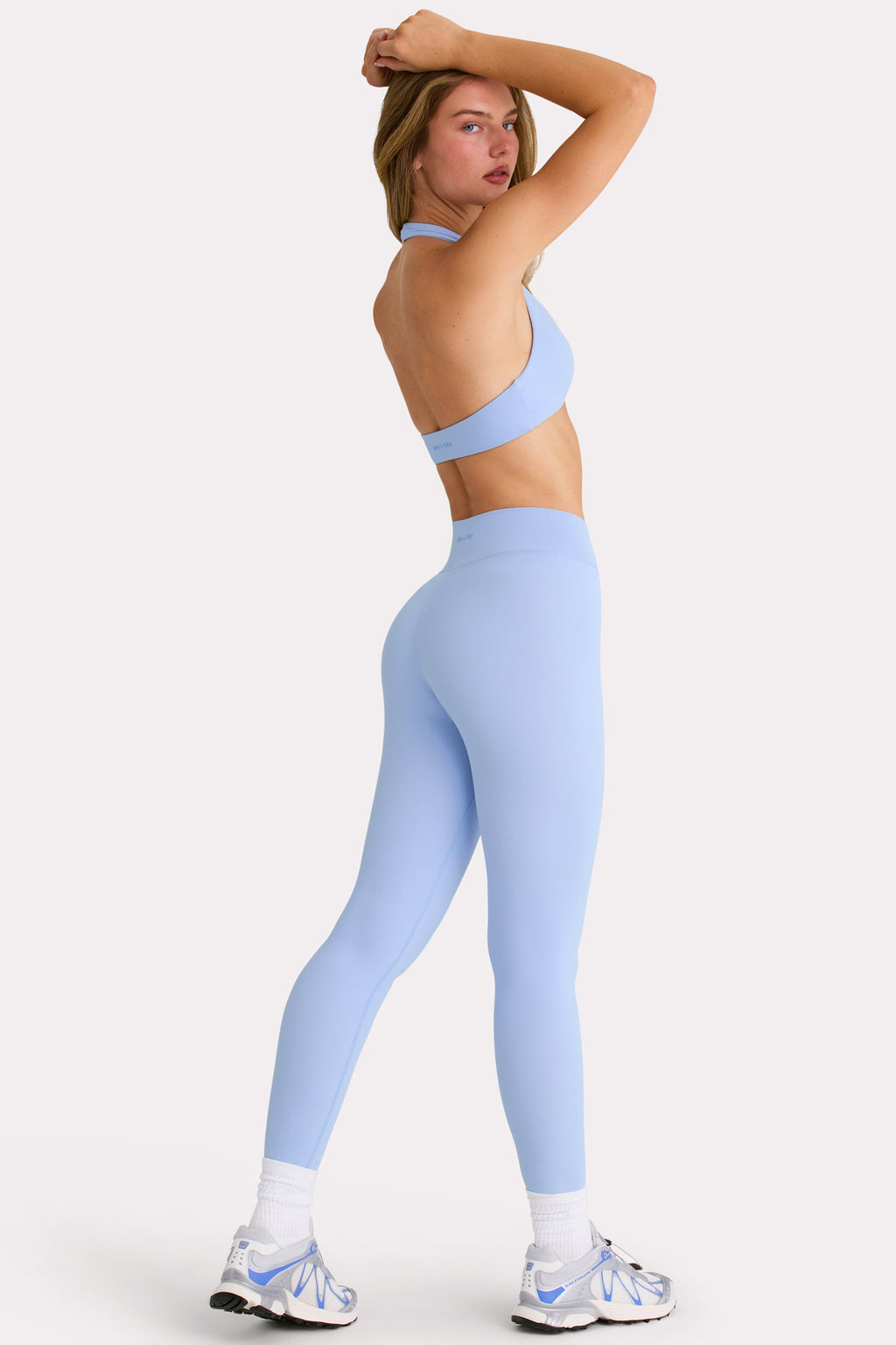 Chic Soft Active Full-Length Leggings in Sky