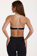 Chic Soft Active Sports Bra in Black
