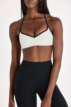 Chic Soft Active Sports Bra in Ivory