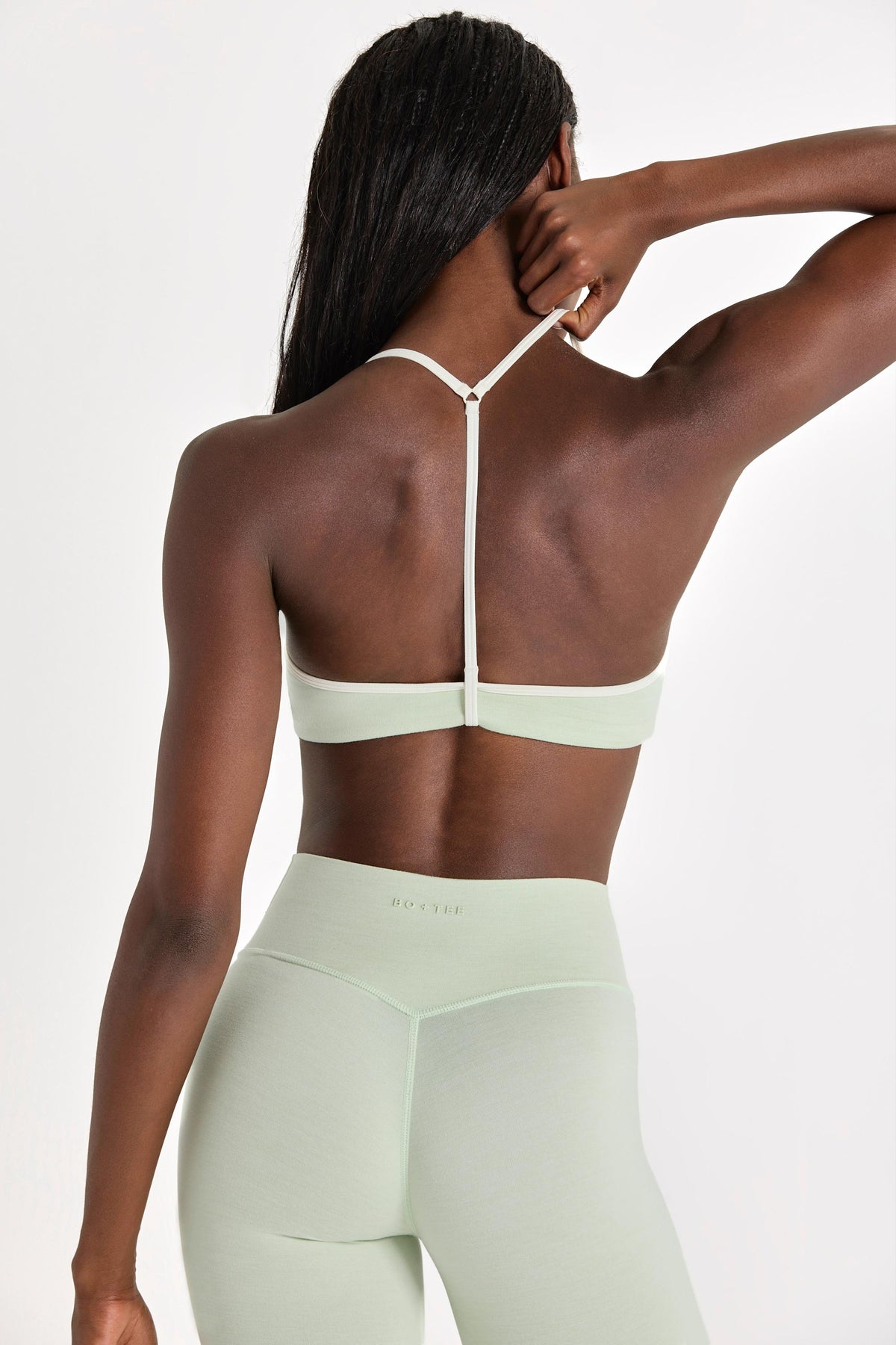 Chic Soft Active Sports Bra in Pistachio