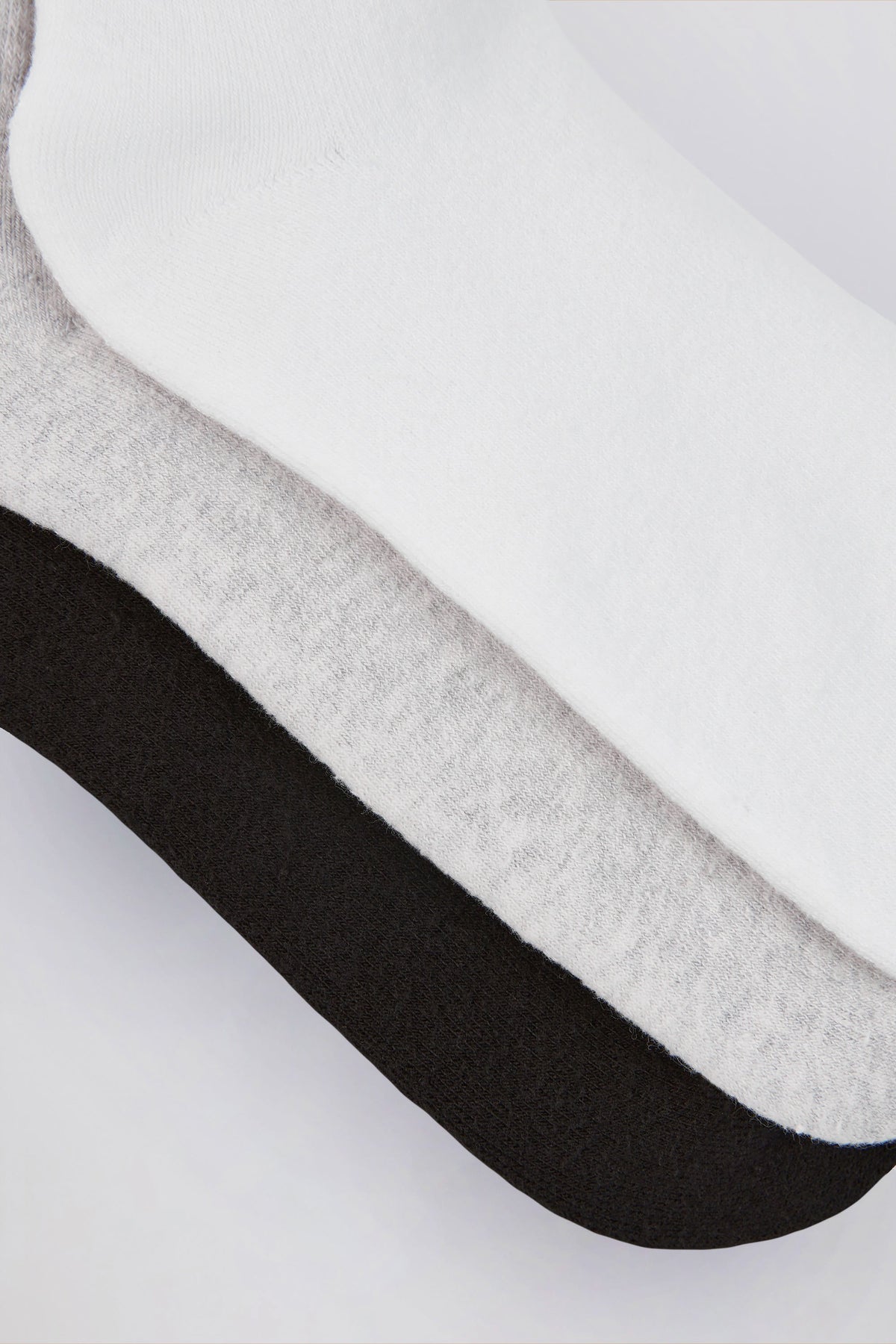 Chic Ribbed Crew Sock Bundle in Multi