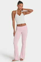 Chic ButterCloud Crop Tank Top in Coconut