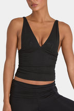 Chic ButterCloud Tank Top in Black