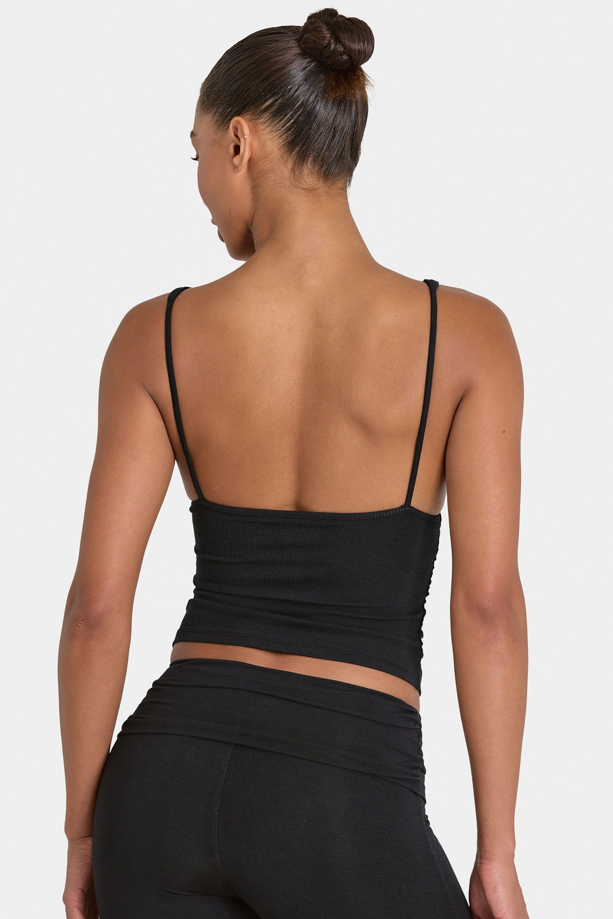 Chic ButterCloud Tank Top in Black
