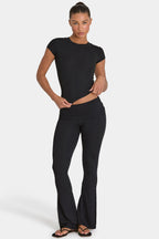 Chic ButterCloud T-Shirt in Black