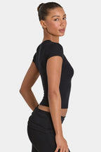 Chic ButterCloud T-Shirt in Black