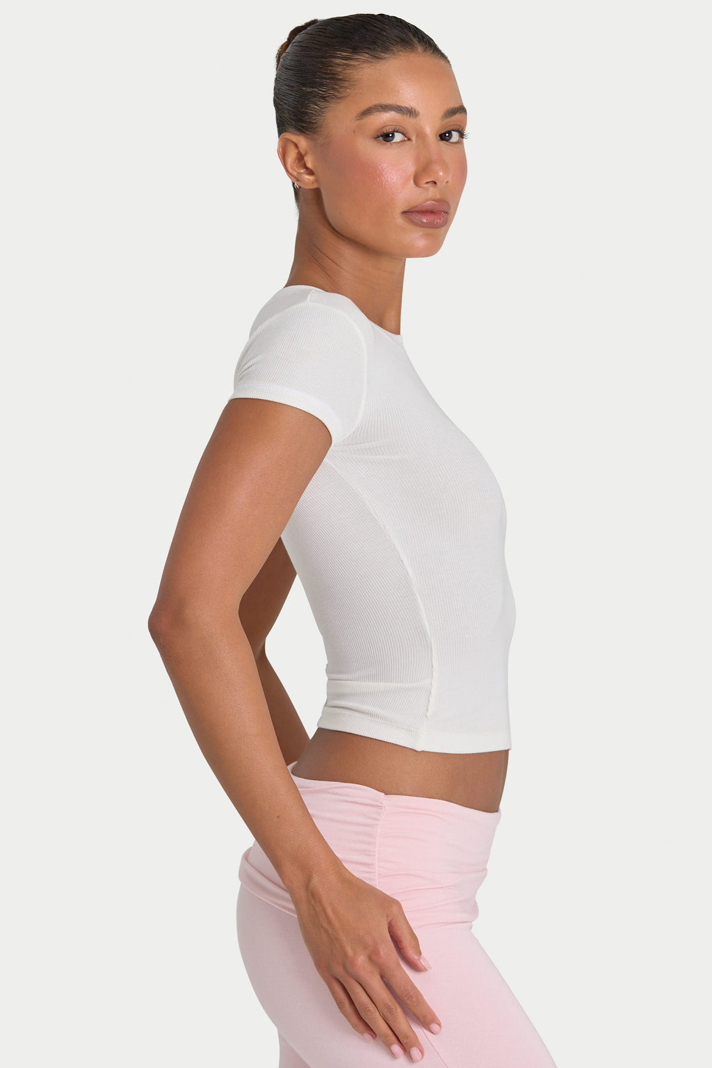 Chic ButterCloud T-Shirt in Coconut
