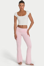 Chic ButterCloud Crop Top in Coconut