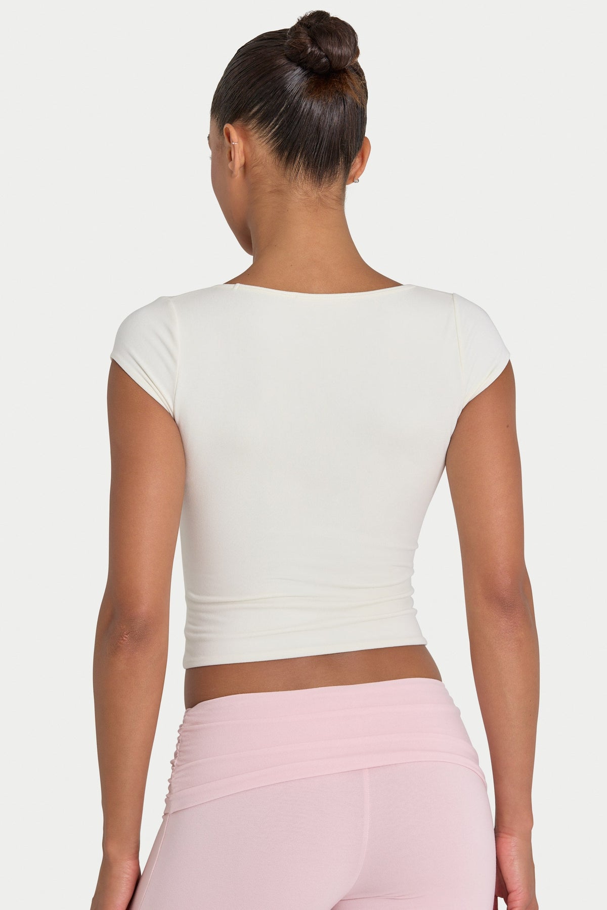 Chic ButterCloud Crop Top in Coconut