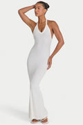 Chic ButterCloud Maxi Dress in Coconut