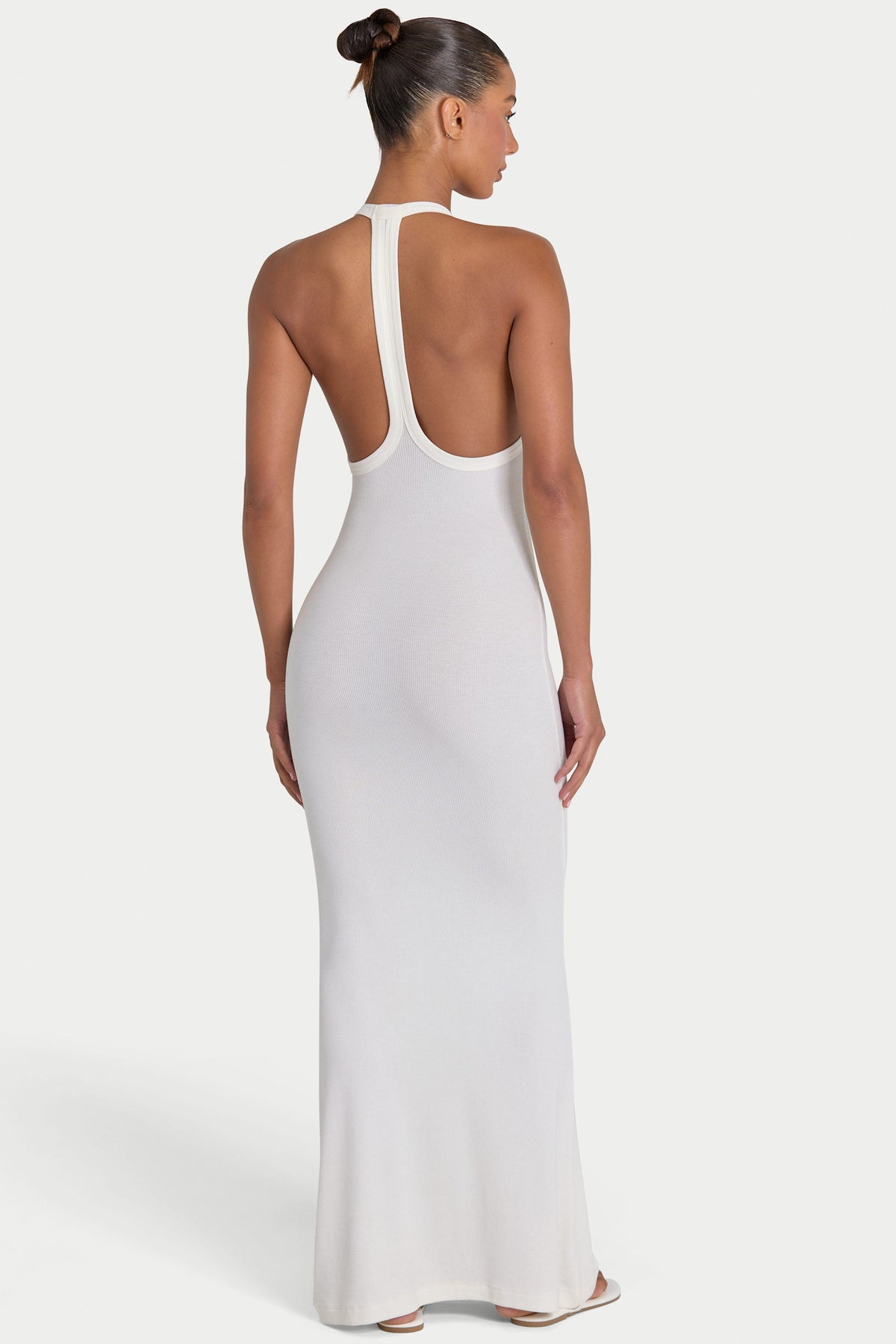 Chic ButterCloud Maxi Dress in Coconut