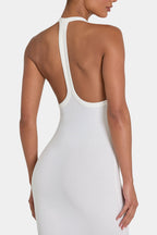 Chic ButterCloud Maxi Dress in Coconut