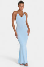 Chic ButterCloud Maxi Dress in Sky