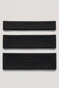 Chic Soft Active Headband 3-Pack in Black