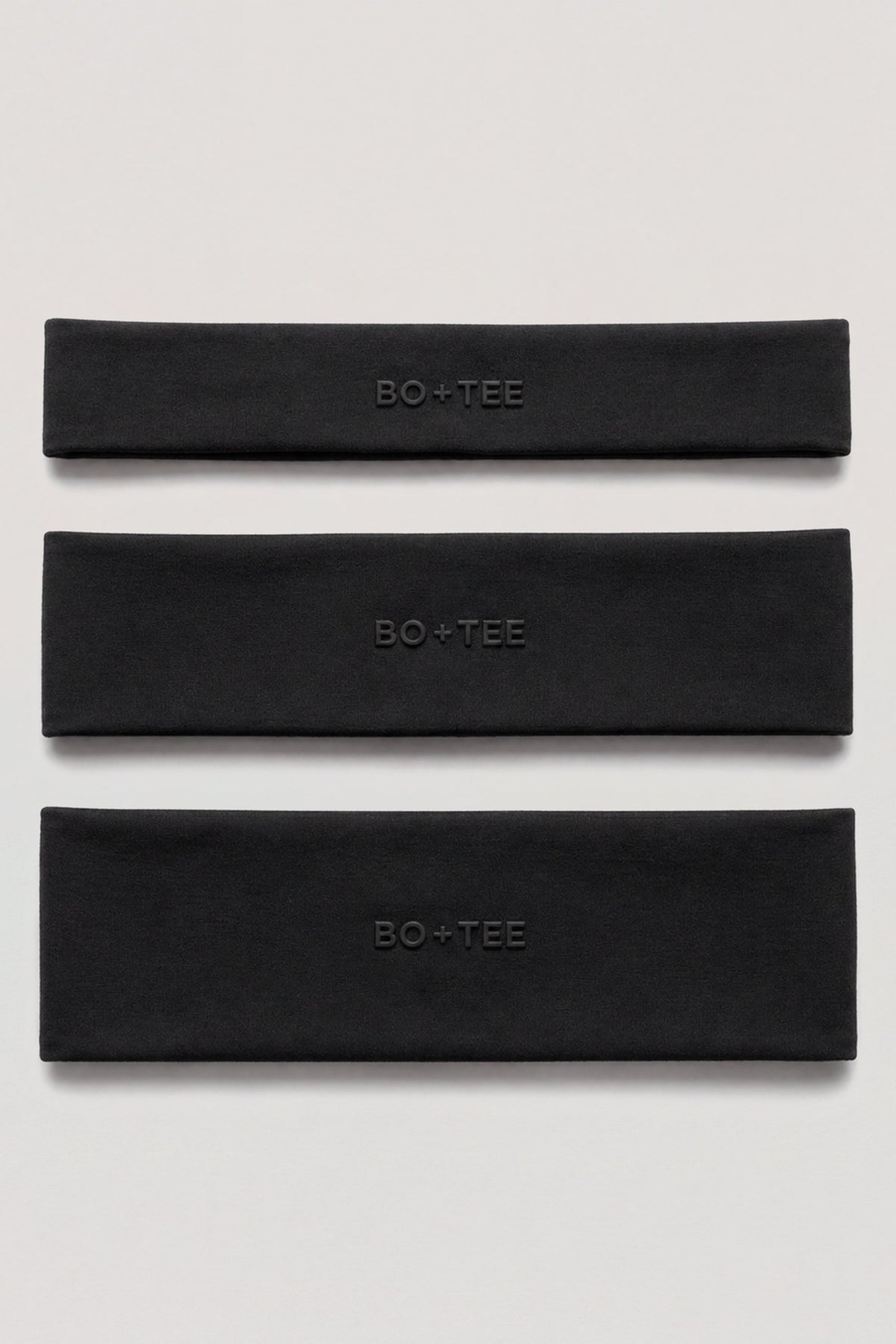Chic Soft Active Headband 3-Pack in Black