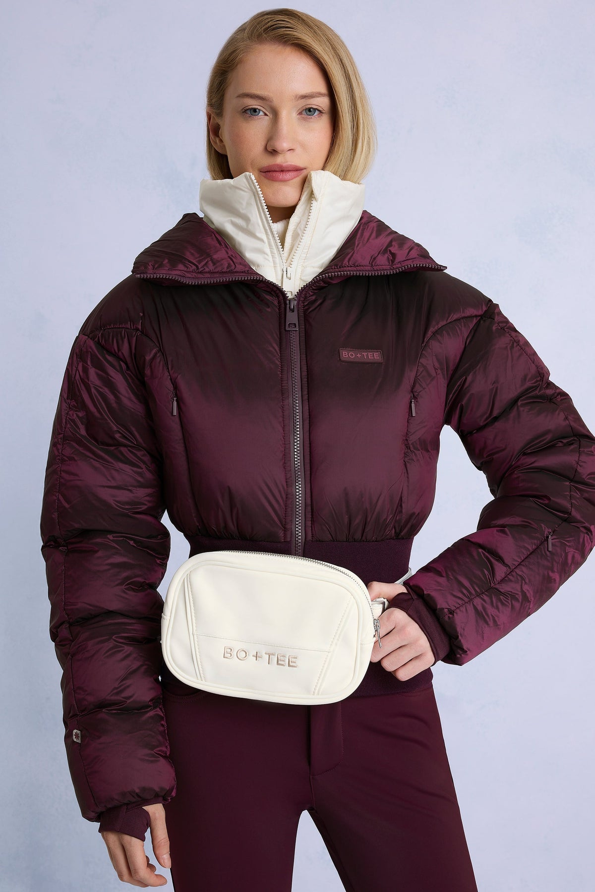 Chic Waterproof Multiway Ski Bag in Ice