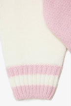 Chic Knit Turtleneck Oversized Jumper in Powder Pink