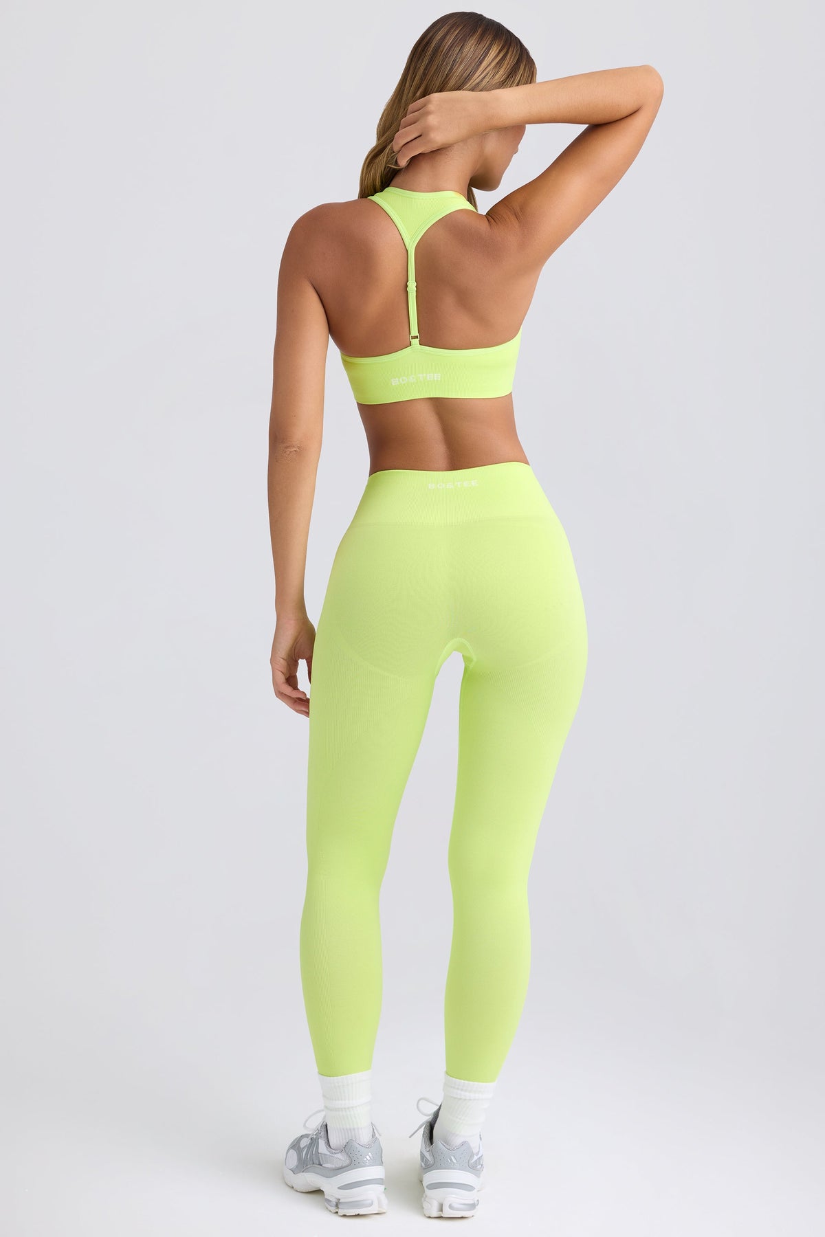 Chic Super Sculpt Seamless Leggings in Key Lime