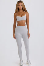 Chic Soft Active Mid-Rise Leggings in Grey