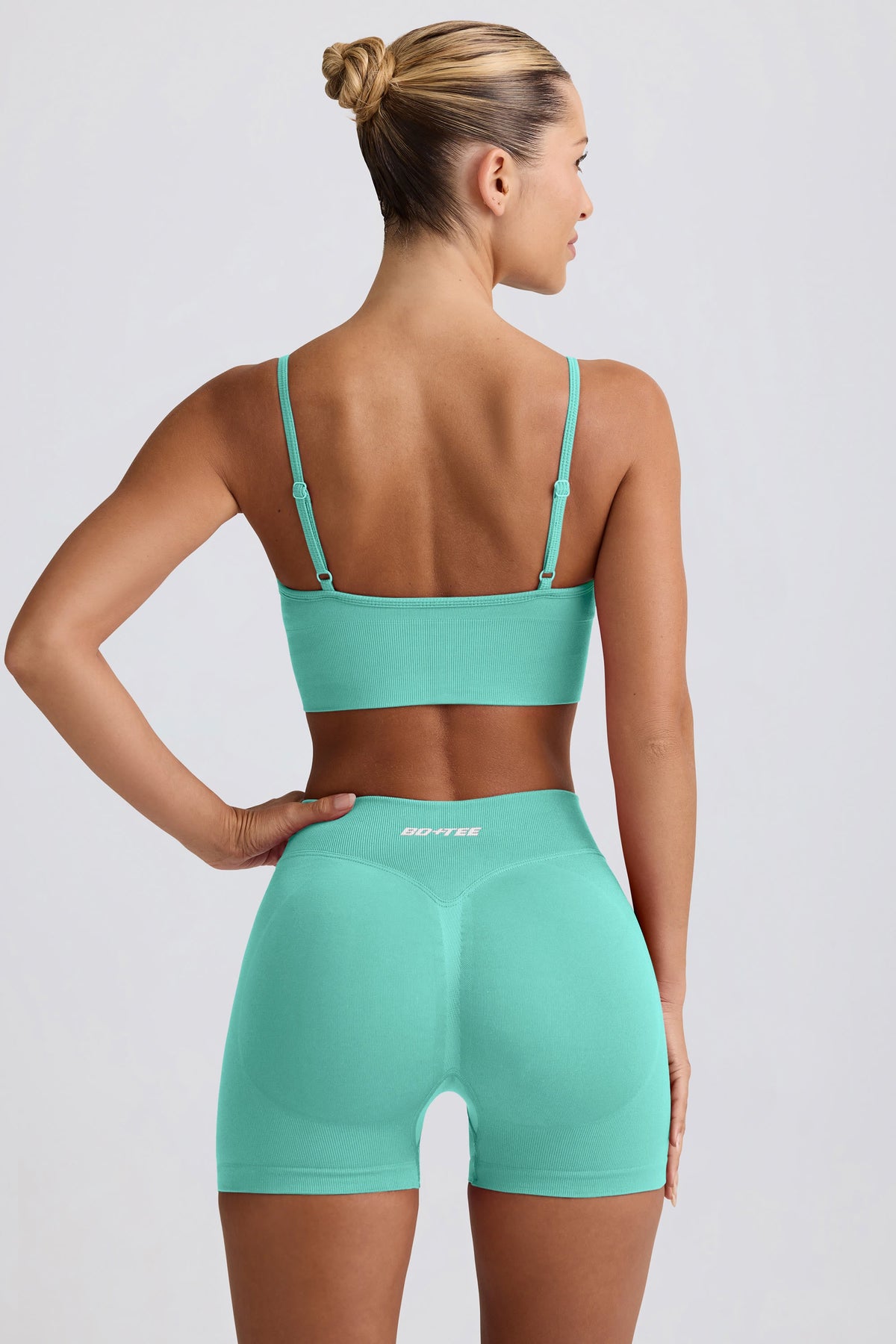 Chic Define Luxe Mini Shorts in Mint