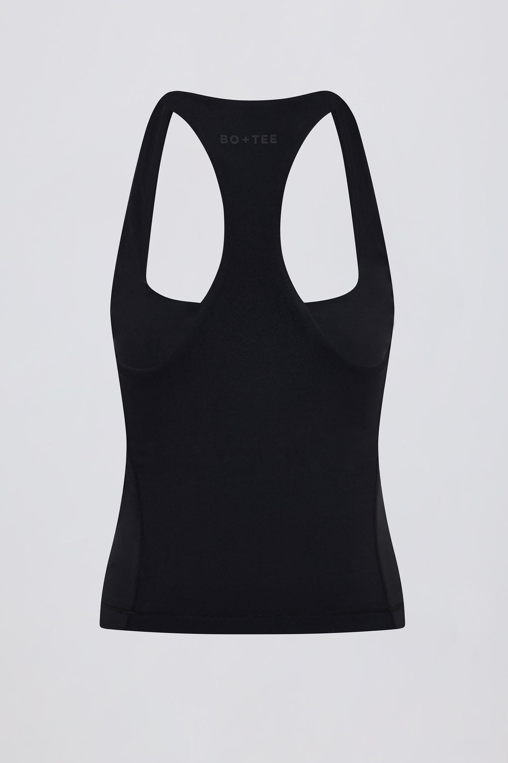 Chic Soft Active Racerback Tank Top in Black