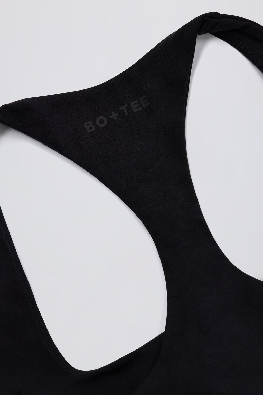 Chic Soft Active Racerback Tank Top in Black