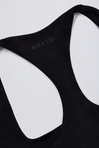 Chic Soft Active Racerback Tank Top in Black