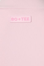 Chic Thermal Base-Layer Jumpsuit in Powder Pink