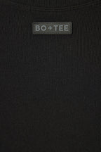 Chic Thermal Long Sleeve Top in Black