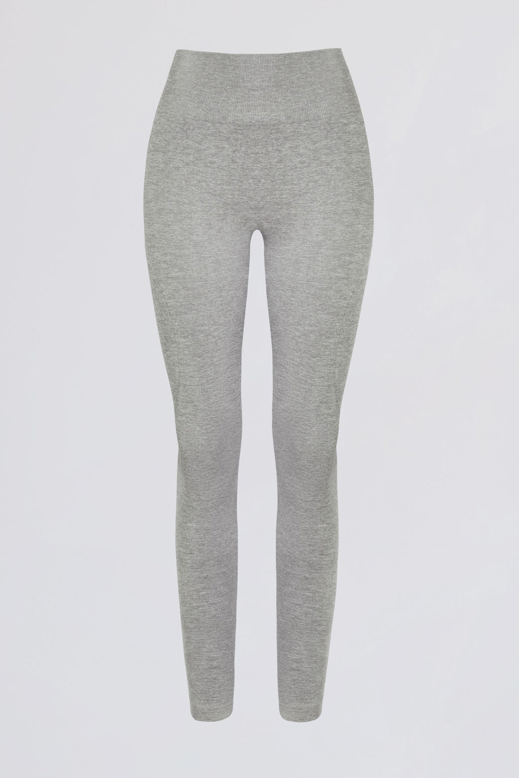 Chic Super Sculpt Seamless High-Waist Leggings in Grey Marl