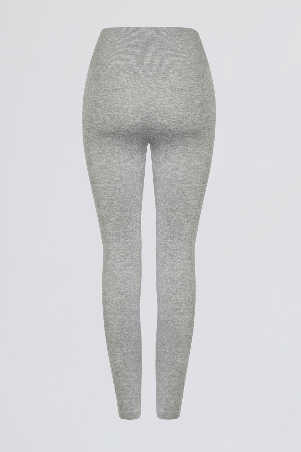 Chic Super Sculpt Seamless High-Waist Leggings in Grey Marl