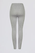 Chic Super Sculpt Seamless High-Waist Leggings in Grey Marl
