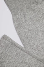 Chic Super Sculpt Seamless High-Waist Leggings in Grey Marl