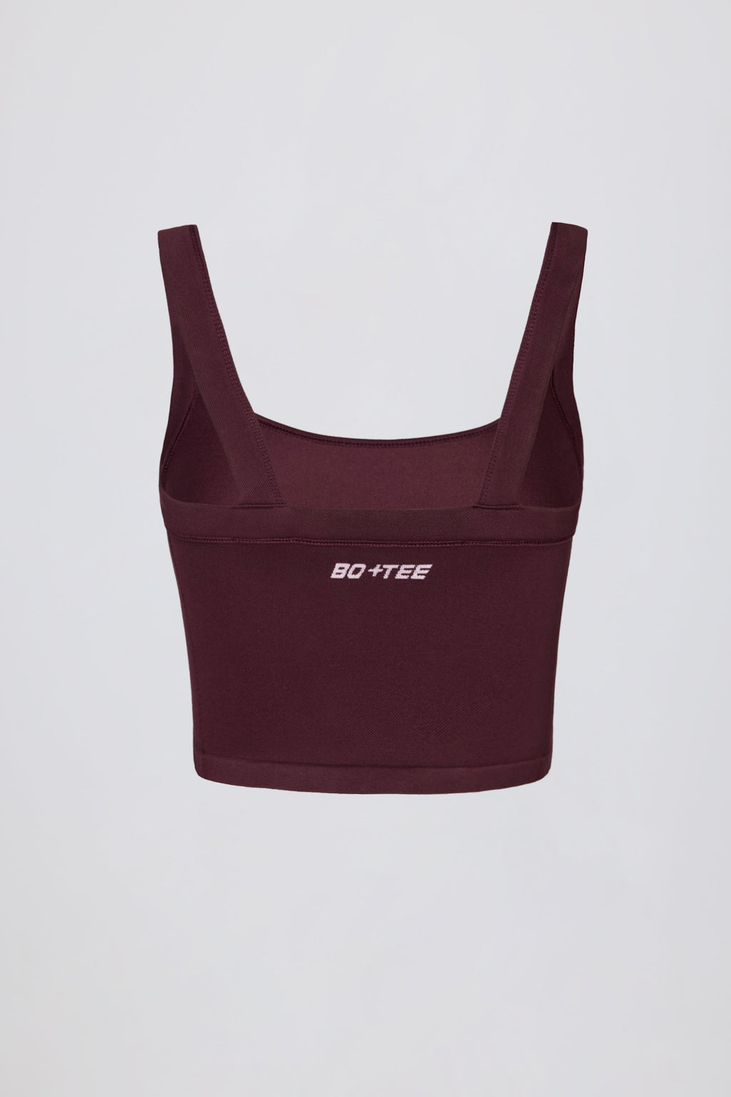 Chic Super Sculpt Seamless Longline Camisole Top in Burgundy