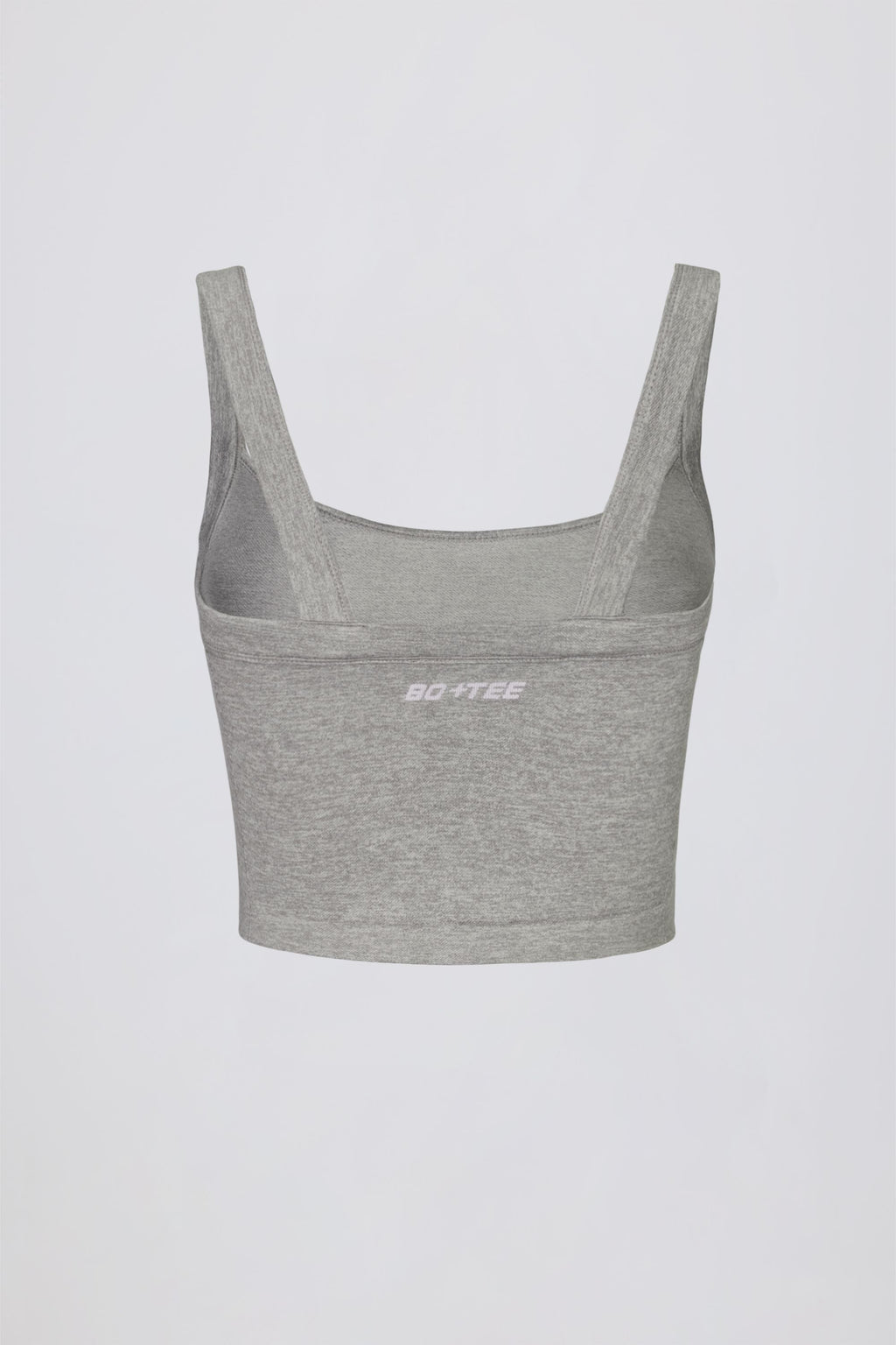 Chic Super Sculpt Seamless Longline Camisole Top in Grey Marl