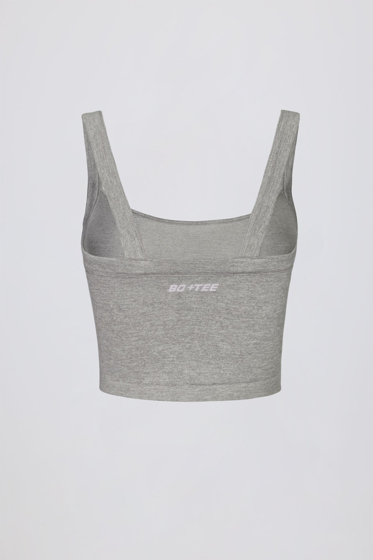 Chic Super Sculpt Seamless Longline Camisole Top in Grey Marl