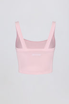 Chic Super Sculpt Seamless Longline Camisole Top in Soft Pink