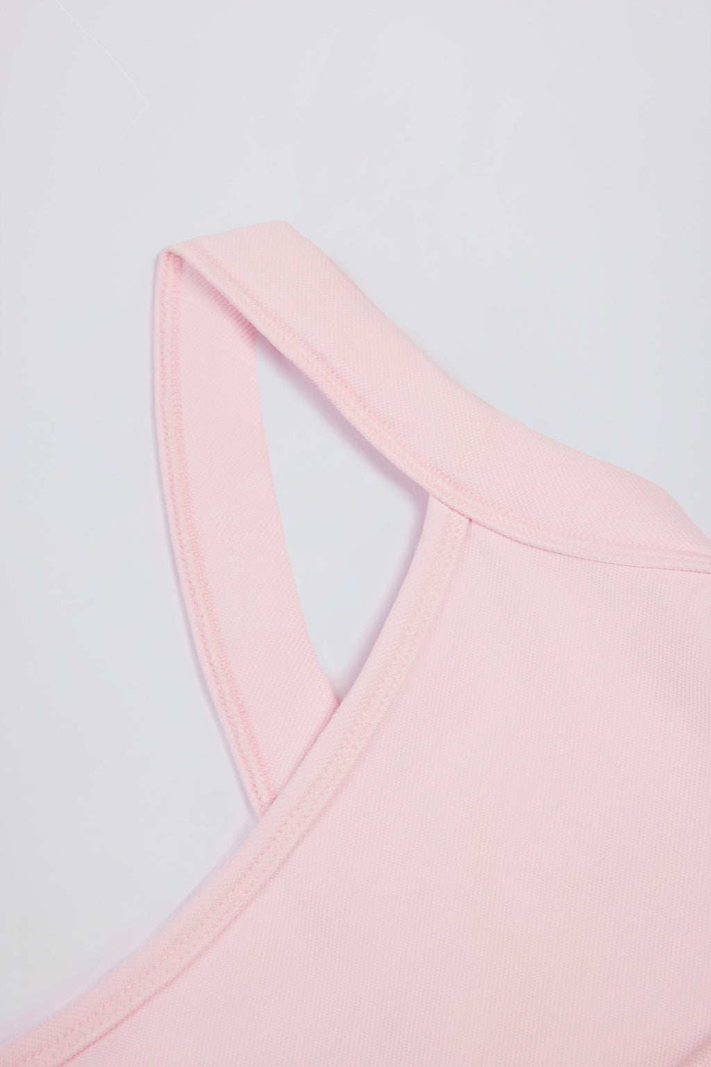 Chic Super Sculpt Seamless Longline Camisole Top in Soft Pink