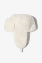 Chic Faux-Fur Trapper Hat in Ice