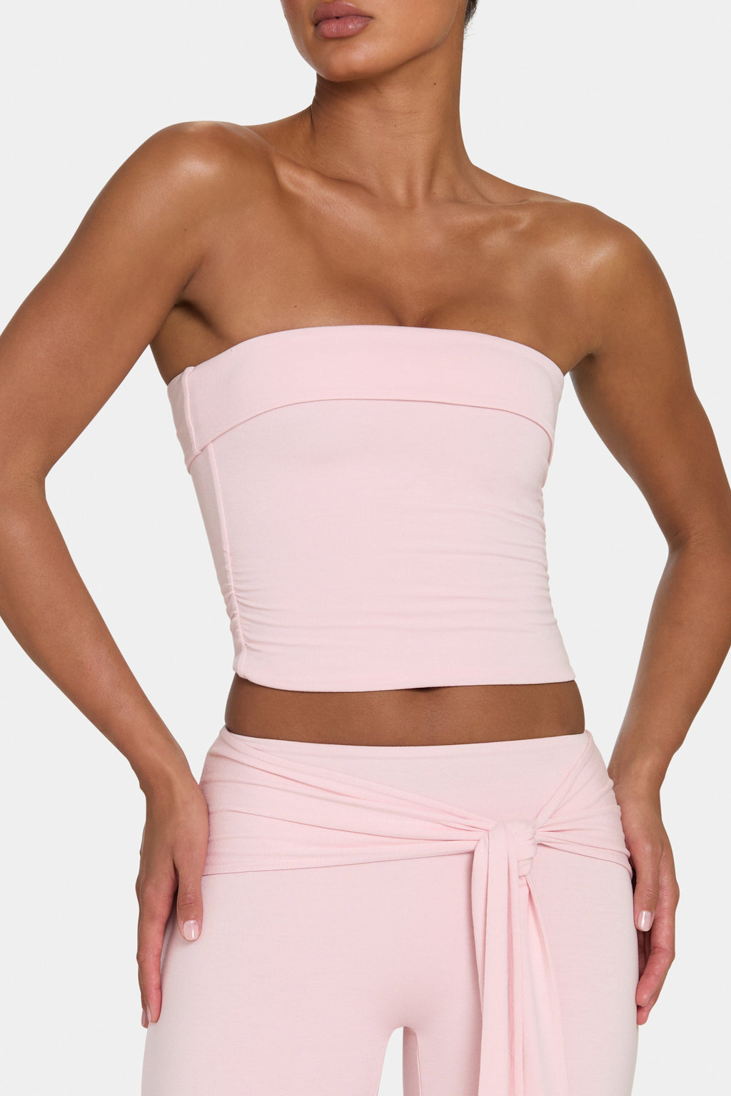 Chic ButterCloud Tube Top in Blush