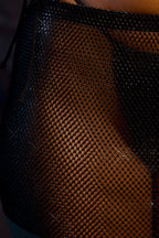 Chic Low-Rise Mini Skirt in Black