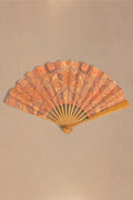Chic Folding Hand Fan in Paisley Print