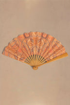 Chic Folding Hand Fan in Paisley Print